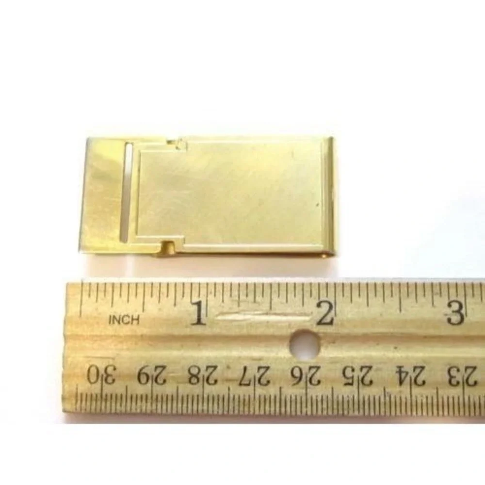Vintage Classic Gold Plated‎ Money Clip*Men's Jewelry Accoutrement